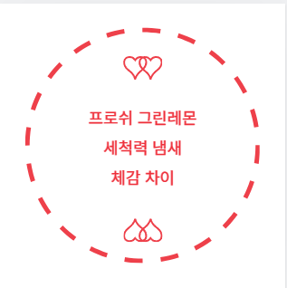 프로쉬 그린레몬 세척력 냄새 체감 차이