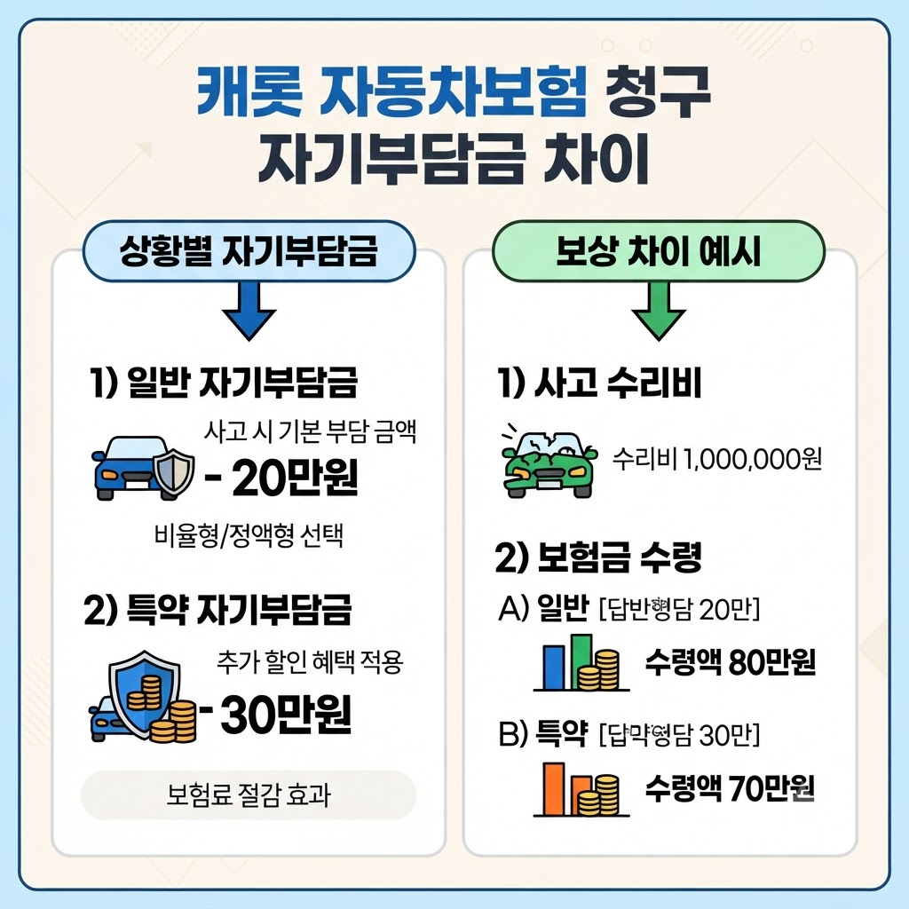 캐롯 자동차보험 청구 손해 설명 이미지
